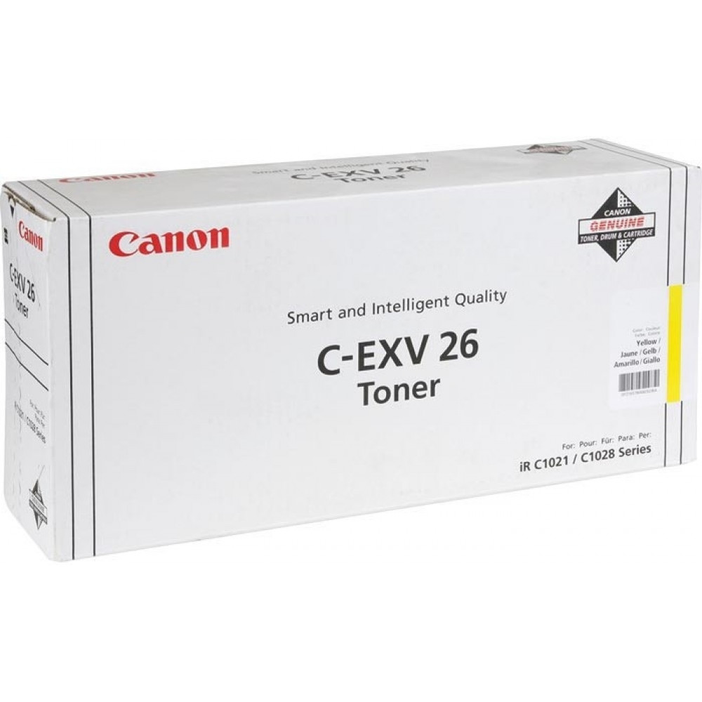Картридж Canon C-EXV26 Yellow (1657B006) (Original)