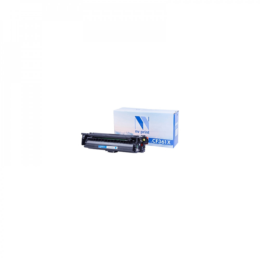 Картридж NV Print для НР CF361X Cyan для LaserJet Color M552dn/M553dn/M553n/M553x/MFP-M577dn/M577f/Flow M577c (9500k) (NV-CF361XC)
