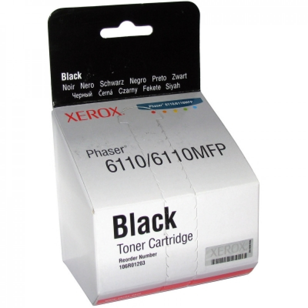 Картридж Xerox 106R01203 Phaser 6110 Black 2K